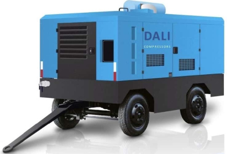 Передвижной дизельный компрессор Dali DLCY-33/35F-C